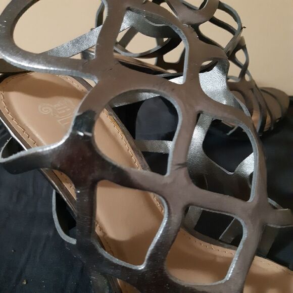 Brash Womans Myst Caged Sandel Heel - Picture 4 of 8